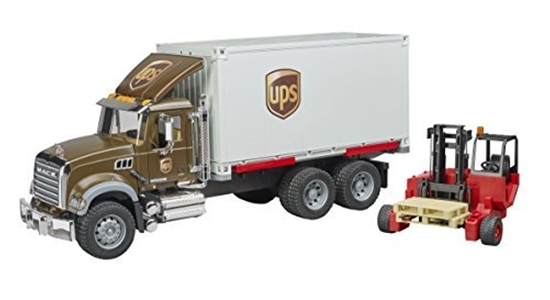 Изображение BRUDER Mack Granite UPS Logistik-LKW - 02828