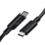 Attēls no Cable CHOETECH USB4, Type-C - Type-C, 40Gbps, 100W, 20V/ 5A, 8K/ 60HZ, 0.8m