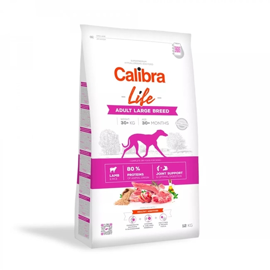 Picture of CALIBRA Dog Life Adult Large Breed Lamb - dry dog food - 12kg