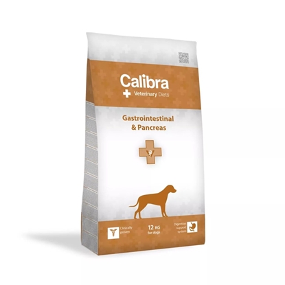 Picture of CALIBRA Veterinary Diets Dog Gastrointestinal & Pancreas - dry dog food - 12kg