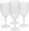 Picture of Cambridge CM07655EU7 Fete Diamond 4pcs wine glass set clear