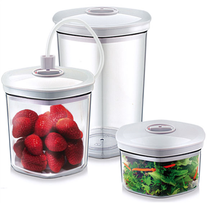 Attēls no Caso Vacuum Canister Set 01260 3 canisters  White