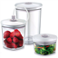 Attēls no Caso Vacuum Canister Set 01260 3 canisters  White