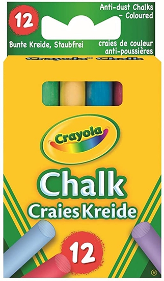 Изображение CRAYOLA Spalvotos kreidelės, 12 vnt.