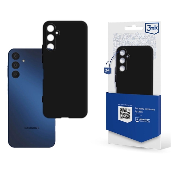 Picture of Dėklas 3mk Matt Case Samsung A155 A15 4G/A156 A15 5G juodas