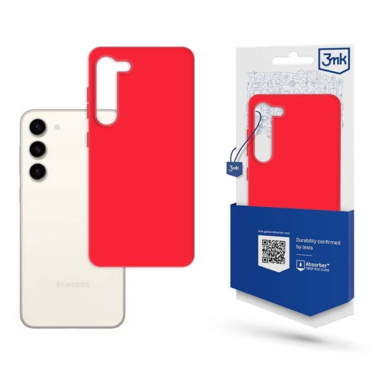 Изображение Dėklas 3mk Matt Case Samsung S916 S23 Plus 5G raudonas