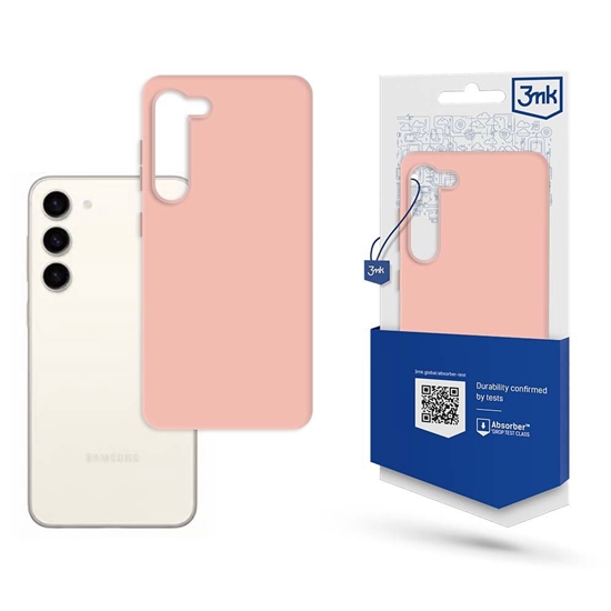 Изображение Dėklas 3mk Matt Case Samsung S916 S23 Plus 5G rožinis