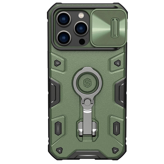 Picture of Dėklas Nillkin CamShield Armor Pro Apple iPhone 14 Pro žalias