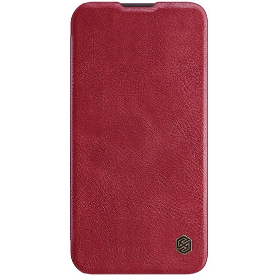 Picture of Dėklas Nillkin Qin Pro Leather Apple iPhone 14 Pro raudonas