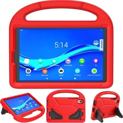 Изображение Planšetės Dėklas Shockproof Kids Lenovo Tab M10 Plus 3rd Gen TB125FU/TB128FU/TB128XU 10.6 raudonas