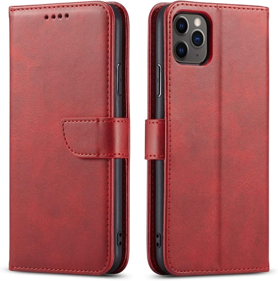 Изображение Dėklas Wallet Case Xiaomi Redmi Note 13 Pro Plus 5G raudonas