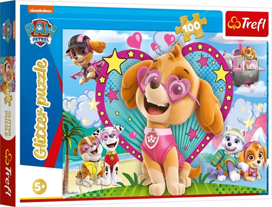 Picture of Dėlionė TREFL PAW PATROL Blizganti dėlionė 100 det.