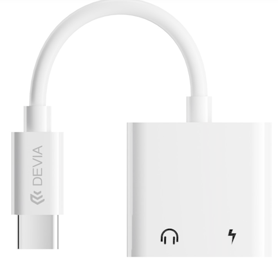 Picture of Devia Smart USB-C to 2x USB-C Adapter