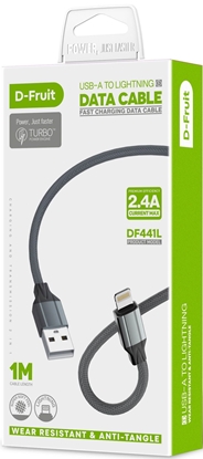 Picture of D-Fruit cable USB-A - Lightning 1m (DF441L)