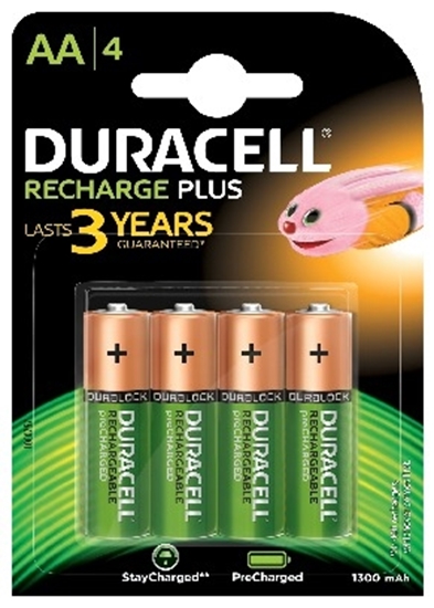 Picture of Duracell Akku Recharge  AA  HR6  1300mAh 4St.