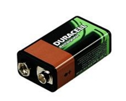 Attēls no Duracell Akku Rechargeable   Block  -  9V        170mAh 1St.