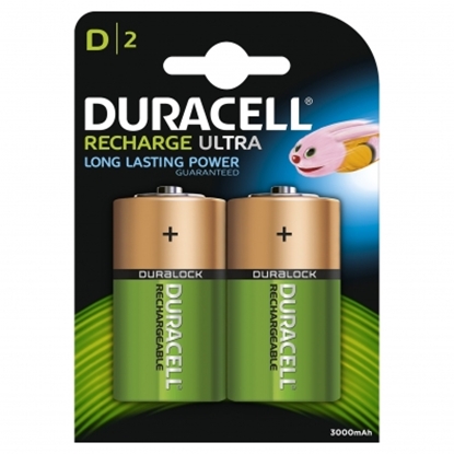 Attēls no Duracell Akku Rechargeable   Mono   -   D       3000mAh 2St.