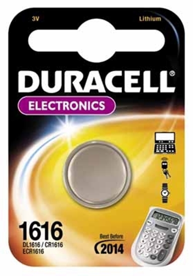 Picture of Duracell Batterie Knopfzelle CR1616 3.0V Lithium        1St.