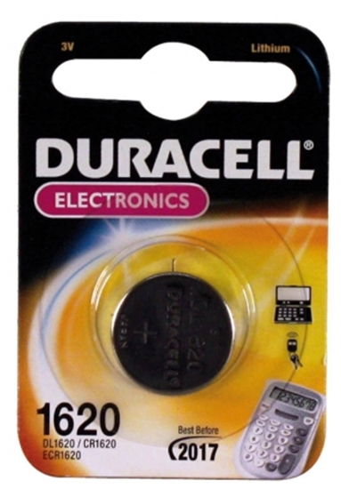 Picture of Duracell Batterie Knopfzelle CR1620 3.0V Lithium        1St.