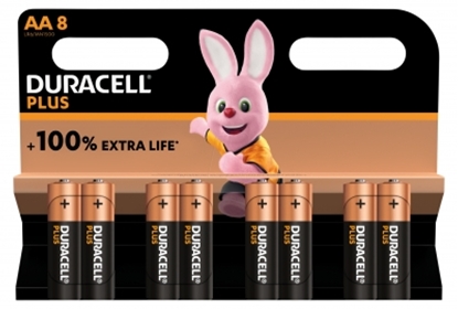 Attēls no Duracell Batterie Plus NEW - AA (MN1500/LR06) Mignon    8St.