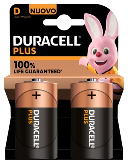 Picture of Duracell Batterie Plus NEW -D   (MN1300/LR20) Mono      2St.