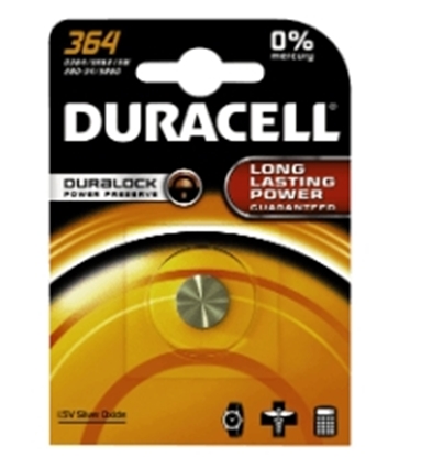 Attēls no Duracell Batterie Uhrenzelle 364                        1St.