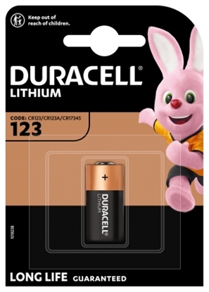 Attēls no Duracell Batterie Ultra Photo Lithium 123 (CR17345)     1St.