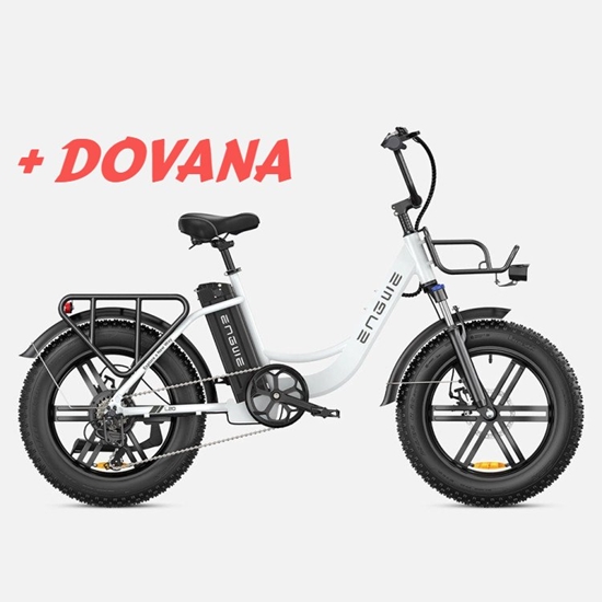 Изображение Dviratis 20 elektrinis Engwe L20 500 Wh baltas