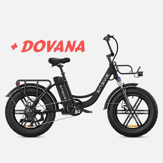 Изображение Dviratis 20 elektrinis Engwe L20 500 Wh juodas