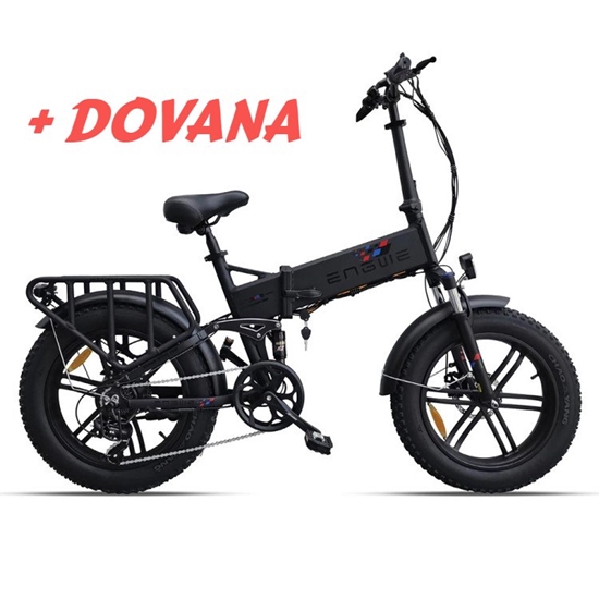 Изображение Dviratis 20 elektrinis sulankstomas Engwe Engine X 750Wh juodas