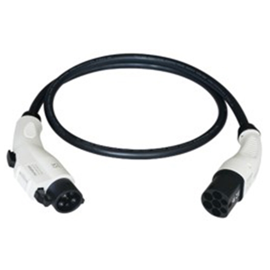 Picture of EV Charging Cable Duosida Type1 (Female) - Type2 (Male), 32A, 7.2kW, 1-phase, 5m