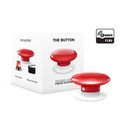 Attēls no Fibaro The Button czerwony (FGPB-101-3)