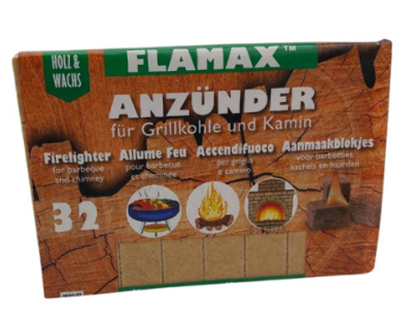 Attēls no Flamax Eco-friendly Lighter Cubes 32pcs