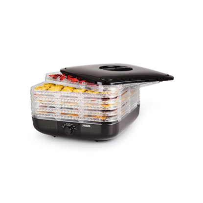 Изображение Food Dehydrator Princess 112380 FD Black, 245 W, Number of trays 6, Temperatur