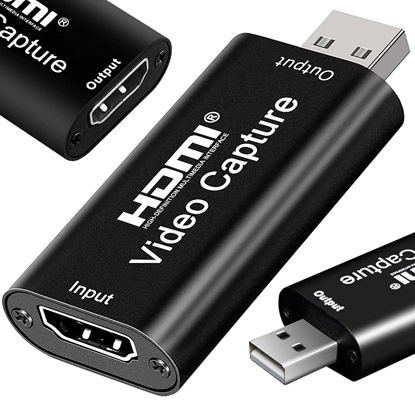 Attēls no Adapter AV Fusion Accessories HDMI to USB Converter Black