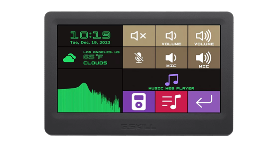 Picture of G.Skill Widget Dashboard 7'' Touch Panel | GD-A7PCCSK-WGD