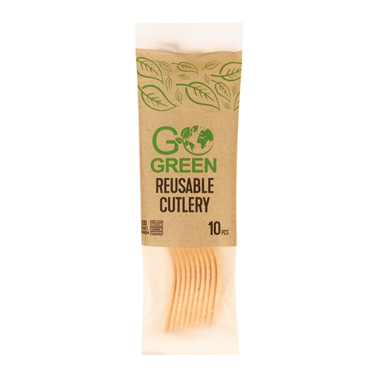 Picture of Go Green Reusable Forks 10pcs