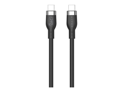 Attēls no Hyper | 1M Silicone 240W USB-C Charging Cable | USB-C to USB-C