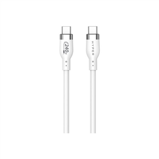 Picture of Hyper | 2M Silicone 240W USB-C Charging Cable | USB-C to USB-C