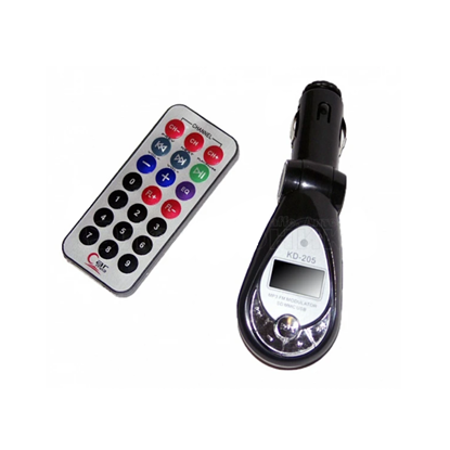 Picture of HQ CarMP3 MP3 Auto FM modulators SD TF MMC USB Black Bulk