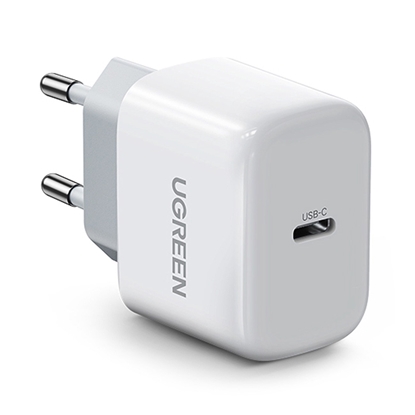 Attēls no Įkroviklis Ugreen CD241 USB-C 20W 3A baltas