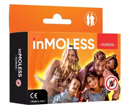 Изображение inMOLESS Human Ultragarsinis repelentas nuo erkių žmonėms - Black