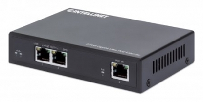 Attēls no INTELLINET 2-Port Gigabit Ultra PoE-Extender 60W um 100m