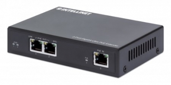 Picture of INTELLINET 2-Port Gigabit Ultra PoE-Extender 60W um 100m