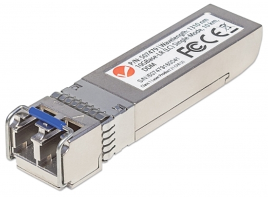 Picture of INTELLINET Transceiver SFP+  10G Singlemode  Duplex LC  10km