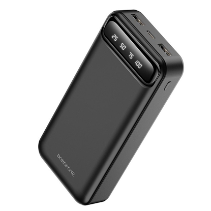 Picture of Išorinė baterija Power Bank Borofone BJ14A 2xUSB 20000mAh juoda