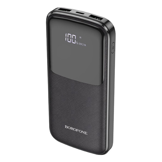 Picture of Išorinė baterija Power Bank Borofone BJ17 2xUSB 10000mAh juoda