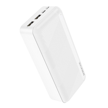 Изображение Išorinė baterija Power Bank Borofone BJ27B 2xUSB 30000mAh balta