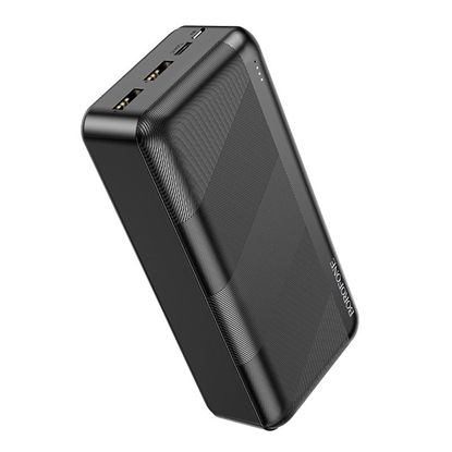 Picture of Išorinė baterija Power Bank Borofone BJ27B 2xUSB 30000mAh juoda