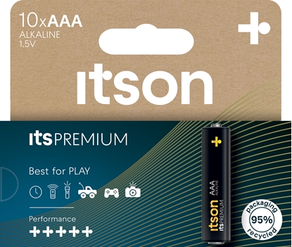 Picture of itson itsPREMIUM battery Alkaline LR03IPR/10HH